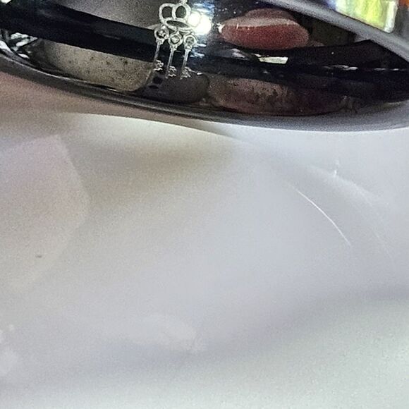 Three Kings Black With Wood Grain Look Men's Ring Size 13.5 - Picture 8 of 12